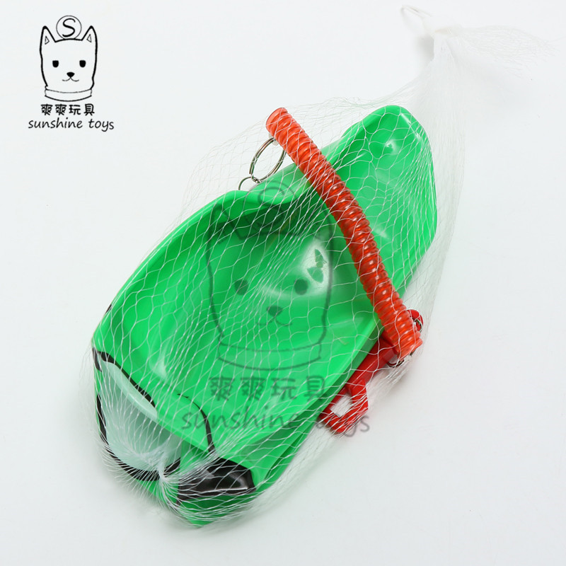 地摊货源9英寸带链儿童玩具练习足球拉绳充气PVC拍拍皮球跨境爆款详情20