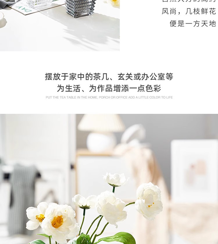 璀璨重厚水晶玻璃花瓶透明北欧水培客厅插干鲜花装饰摆件详情26