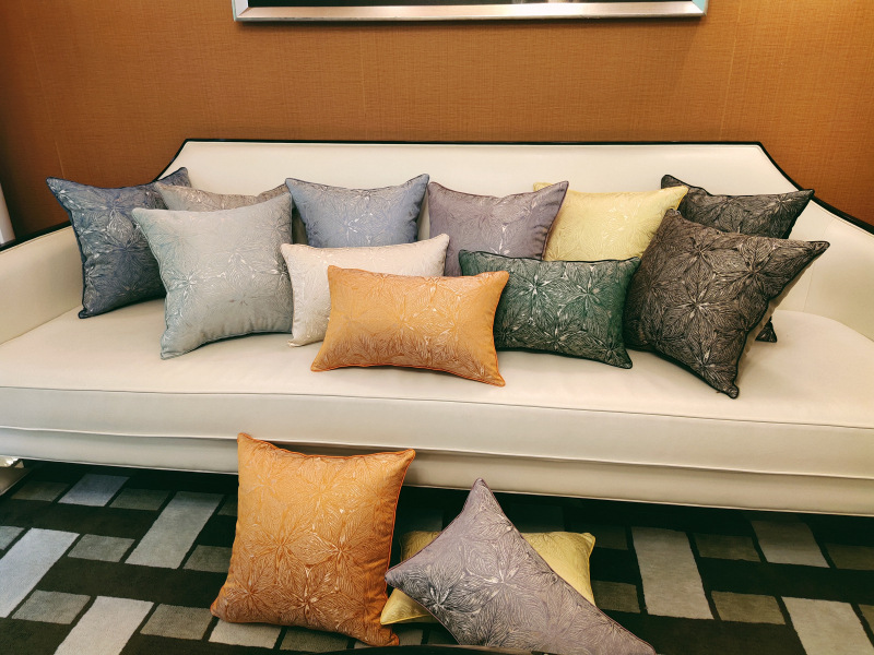 厂地货源样板房简约现代抱枕 线条风靠枕套 跨境ebay亚马逊靠垫套详情28