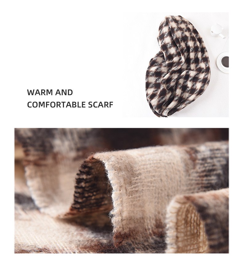 加长围巾女冬季柔软亲肤保暖高级感百搭加厚披肩男士围巾学生礼物详情8