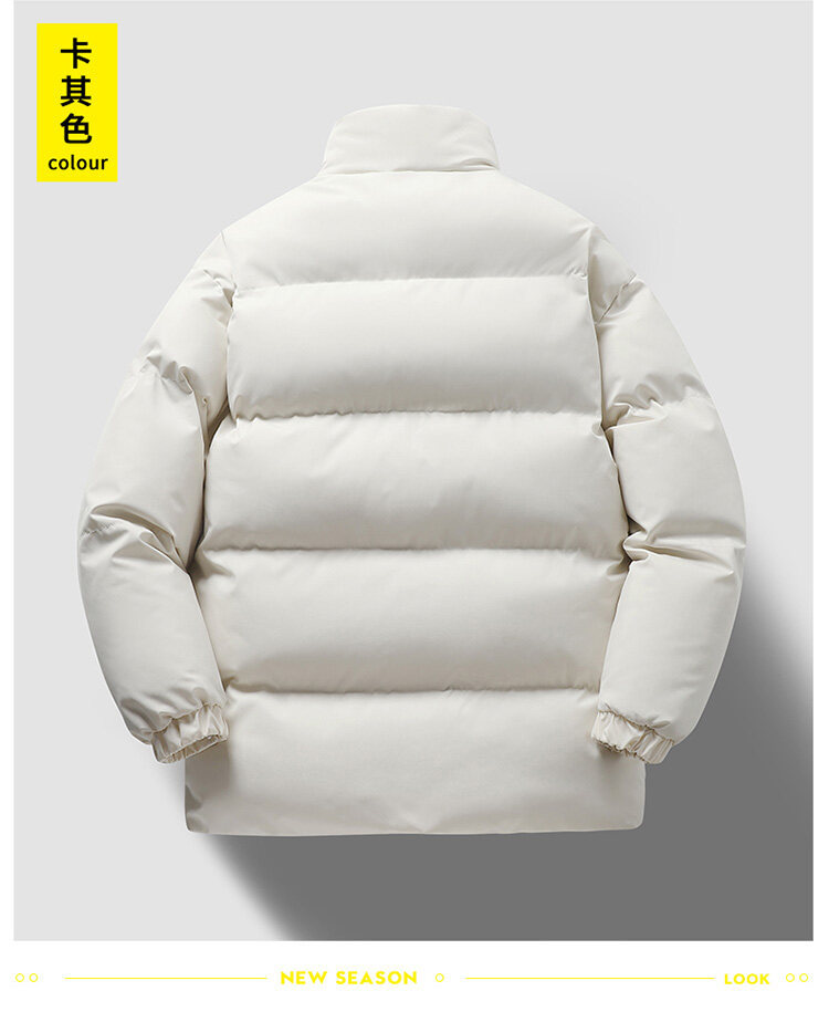 新款冬季加厚款运动外套男时尚潮流立领长袖棉服保暖舒适休闲棉衣详情9