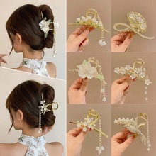Hairpin, bun hairstyle, fixed female Korean styling tool, lazy person, fluffy flower bud hairstyle, wig, papapapa ring headwear pic 15