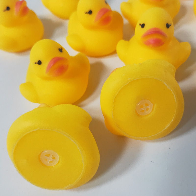 Cross-border water play, little yellow duck pinching and chirping sounds, little duck bathing toys, swimming pool stress relief, milk tea shop small gifts pic 64