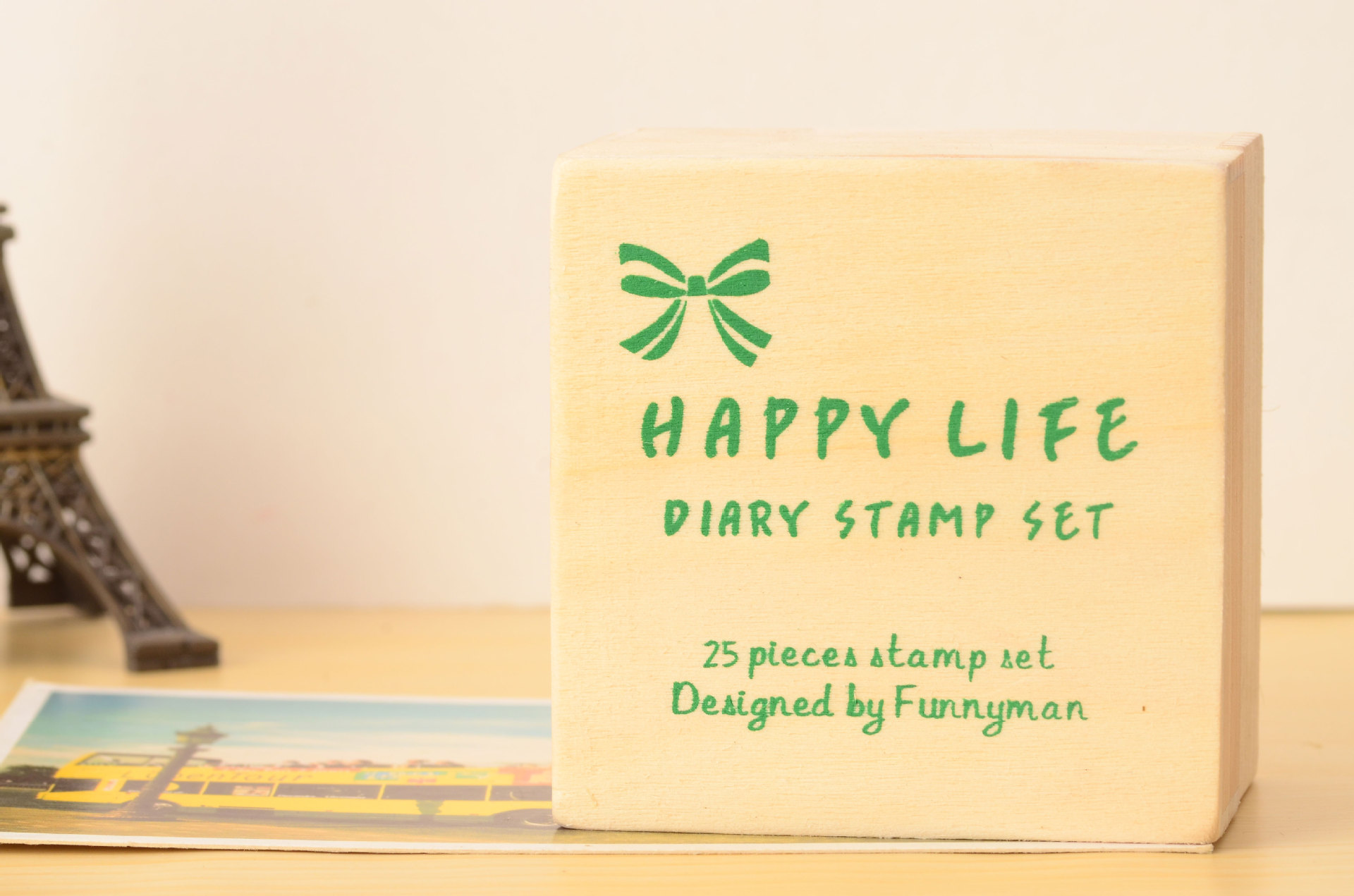 韩国funnyman可爱日记本装饰印章 Happy Life25个日记印章套装详情10