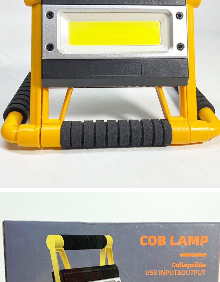 Emergency rescue lights, rechargeable floodlights, outdoor projection lights, waterproof portable work lights, mobile emergency searchlights pic 22