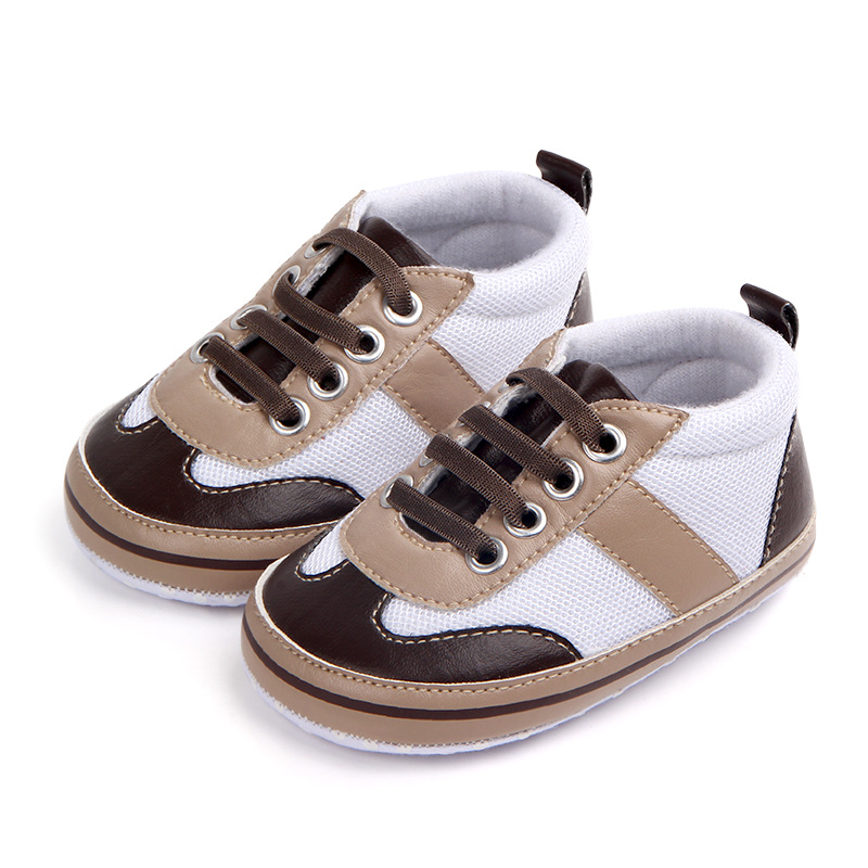 0-1 year old babyshoes, infant shoes, baby soft-soled anti-slip walking shoes, babyshoes factory direct sales 0887 pic 2