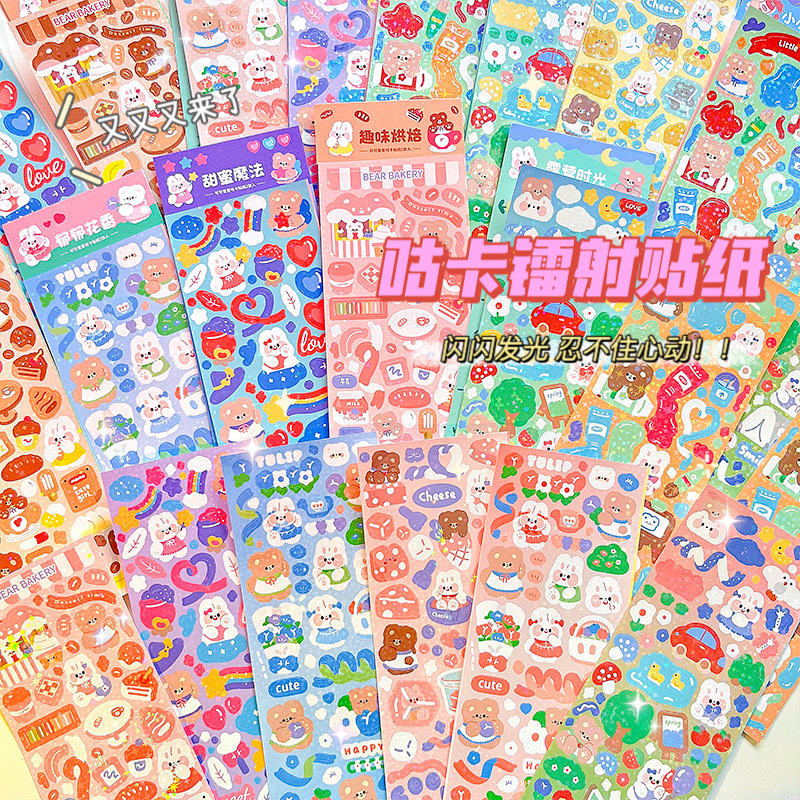 原创卡通双层笔盒可爱文具盒大容量PU防水笔袋小学生文具铅笔盒女详情3
