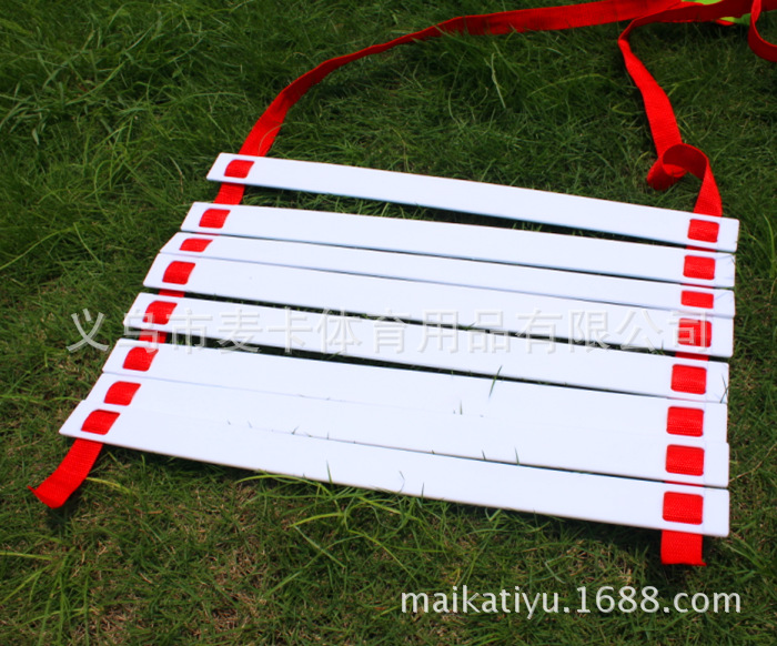 批发麦卡足球训练软梯 绳梯 敏捷梯 足球梯 步伐训练梯篮球速度梯详情48