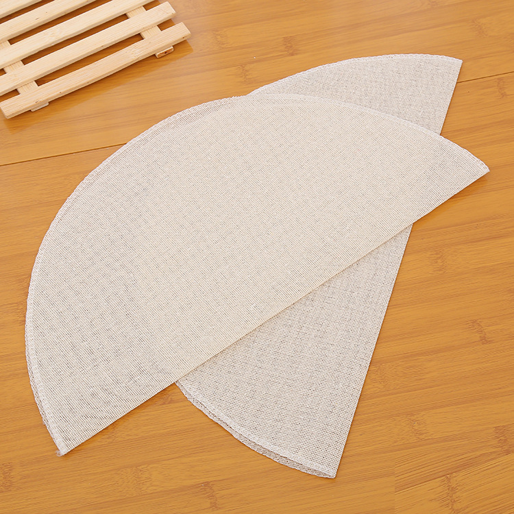 Non-stick oil-free round steamer cloth, kitchen steaming and cooking supplies, wholesale of high-quality and safe steaming cloth pic 3