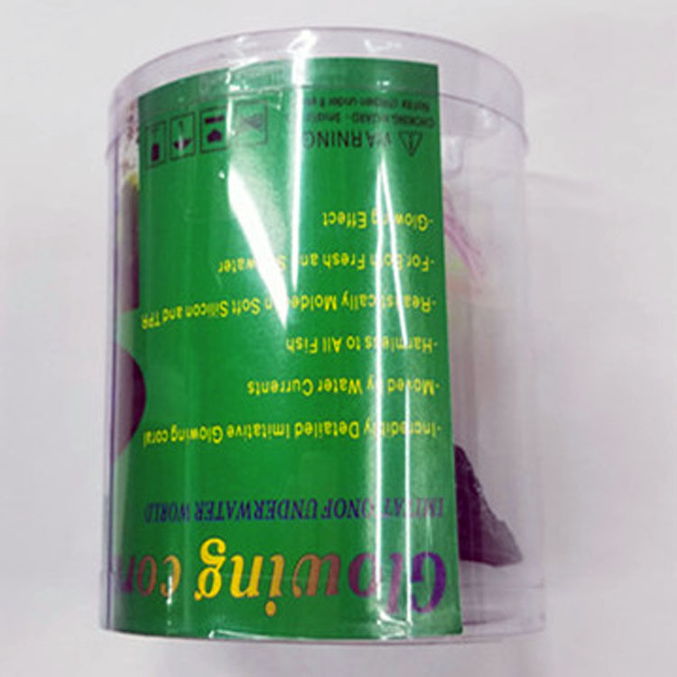 Fish tank simulation lotus leaf mushroom decorations, multiple colors of simulation coral tree small jellyfish decorations pic 27