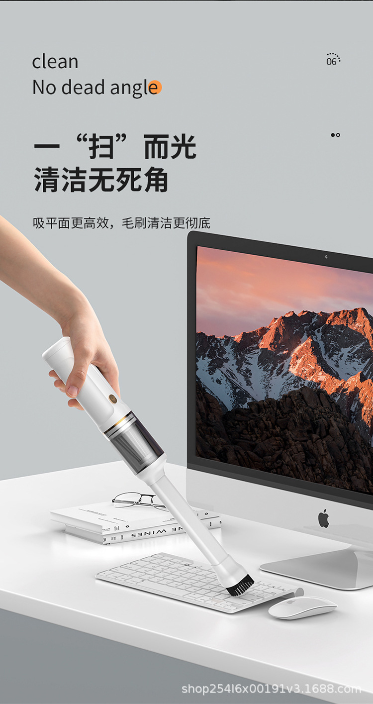 车载吸尘器无线车用汽车吸尘器小型大吸力手持式迷你大功率吸尘机详情9