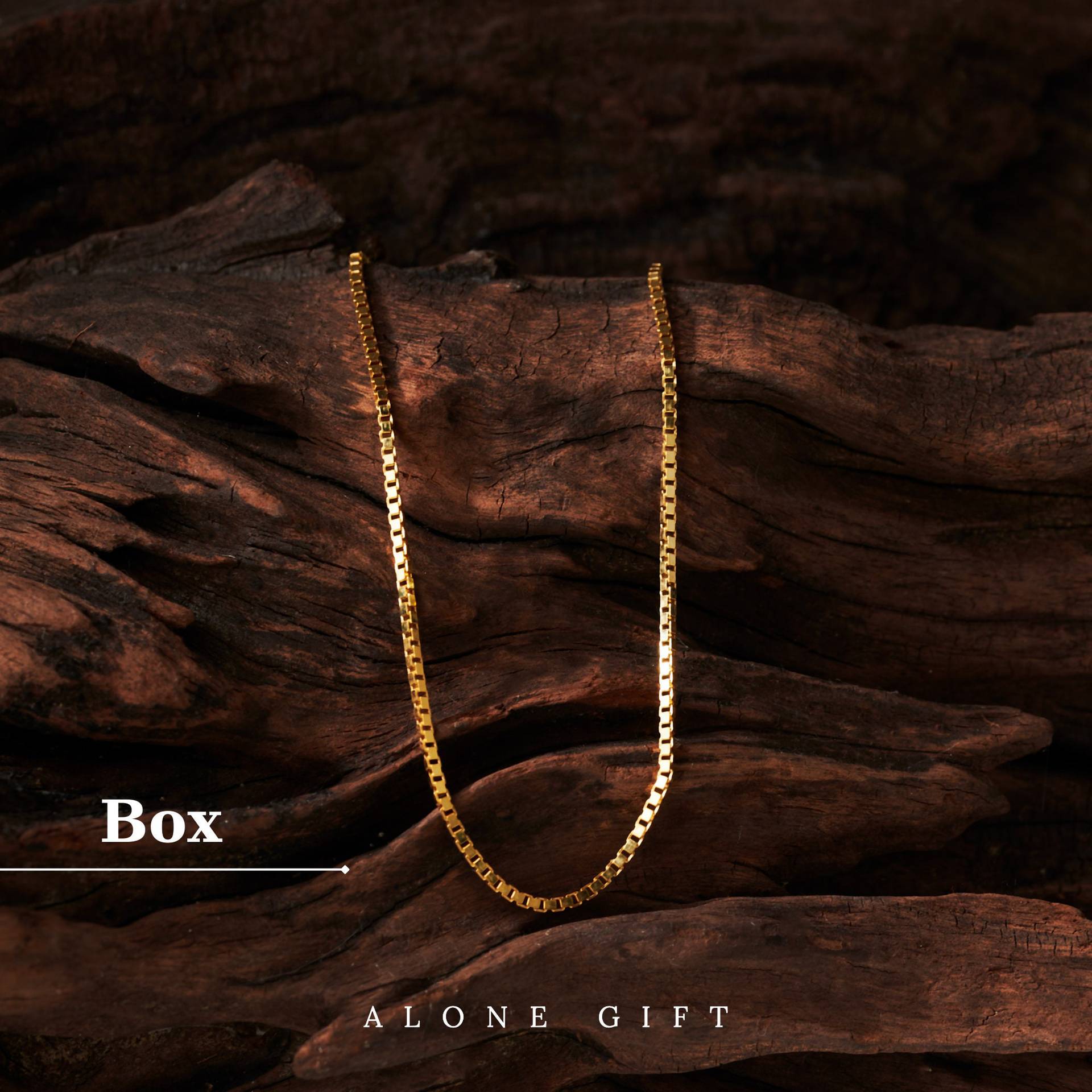 European and American cross-border stainless steel simple and versatile 18k gold plain chain, blade chain, twist chain, box chain, diy jewelry chain pic 37