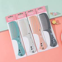 872卡通动物宝宝儿童梳子女童一岁2岁美发梳细齿尖尾2把梳子套装详情5