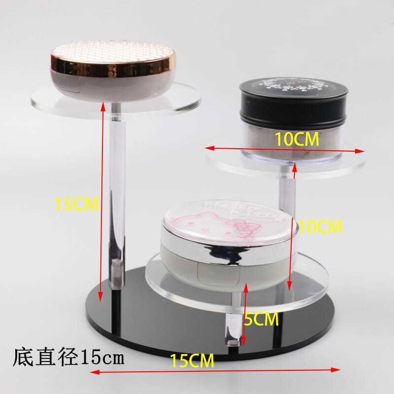透明亚克力手办架多层方形化妆品香水公仔古玩展示首饰摆件展架详情16