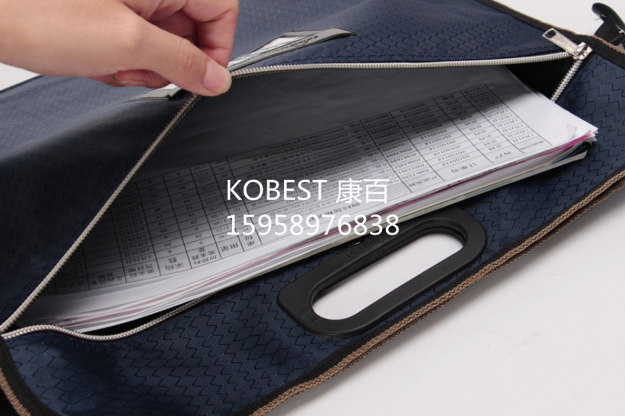 Kangbai B4 Dragon Scale Handbag File Bag File Information Bag Double Zipper File Bag Factory Direct Sales 6909 pic 38
