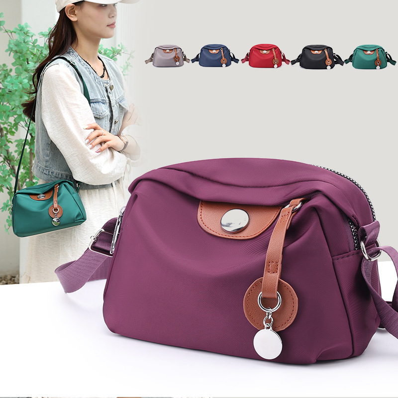 磁吸扣胸包男士斜挎包多功能时尚单肩包2024新款高级感轻便腰包详情3