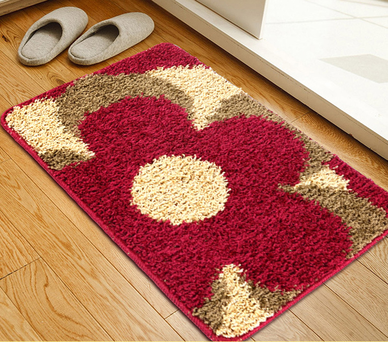 Wholesale of Xia Lang floor MATS, curved head yarn entrance door MATS, bedroom absorbent floor MATS, and bathroom anti-slip MATS pic 2