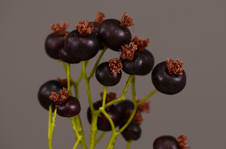 Dongli Flower Industry offers wholesale of artificial flowers for Chinese-style living room, home and dining table decoration. We provide one-piece consignment services for large branches, multi-headed artificial berries, rose fruits, small white fruits and green fruits pic 25