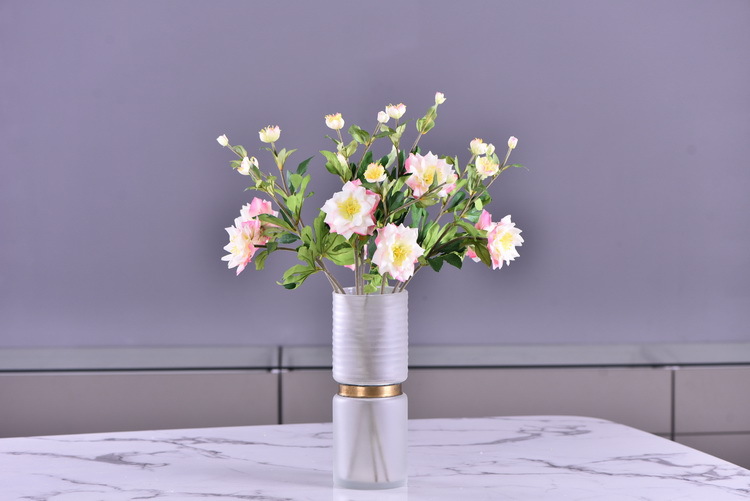 Dongli Flower Industry Factory directly sells artificial roses, ice mountain roses, home furnishings, hotels, shopping malls, wedding decorations, artificial flower bouquets, and high-end ornaments pic 61