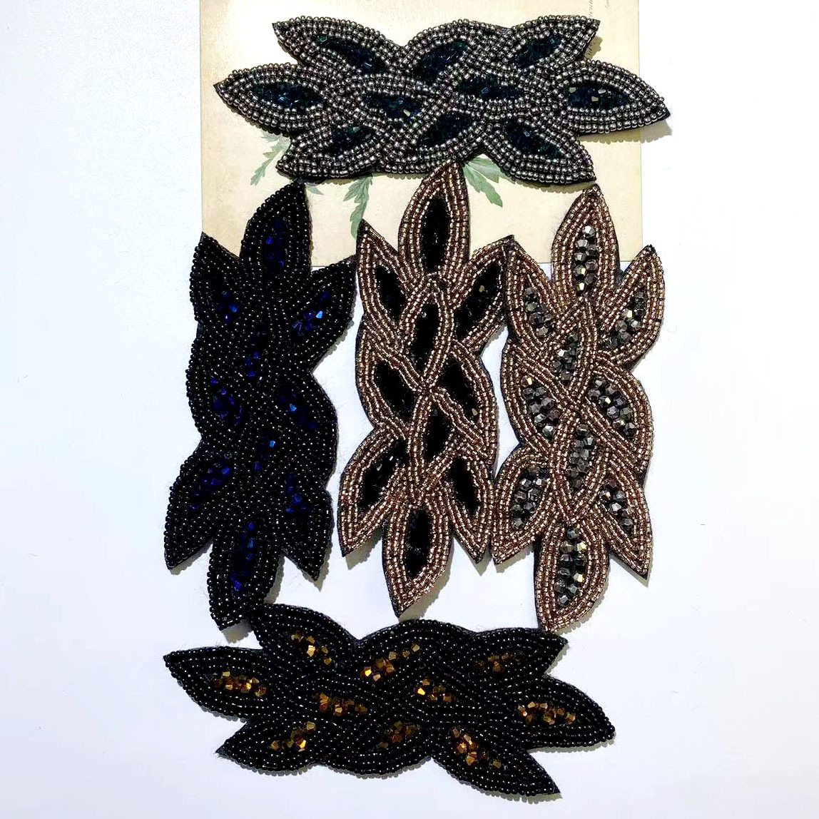 欧美热销款发箍配件气质复古发饰配件手工串珠水晶配饰厂家直销批详情12