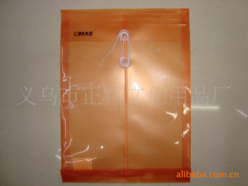 Factory wholesale PP plastic three-dimensional snap bags for materials, archives, files, and learning and office supplies. Customized storage available pic 5