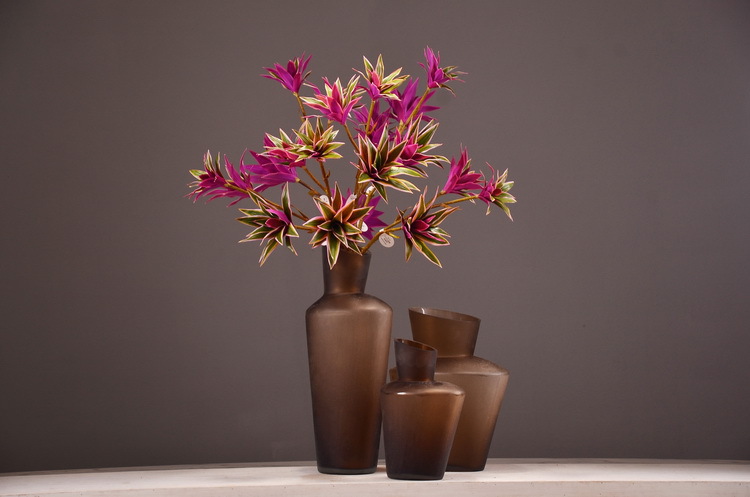 Dongli Factory direct sales, wholesale of artificial flowers, purple mist grass, purple dew grass, home decoration, artificial living room model rooms, artificial flower ornaments, one-piece consignment pic 31