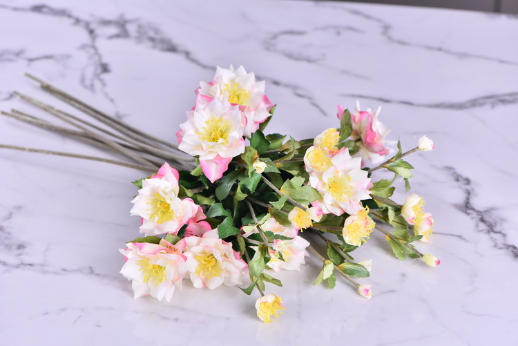 Dongli Flower Industry Factory directly sells artificial roses, ice mountain roses, home furnishings, hotels, shopping malls, wedding decorations, artificial flower bouquets, and high-end ornaments pic 63