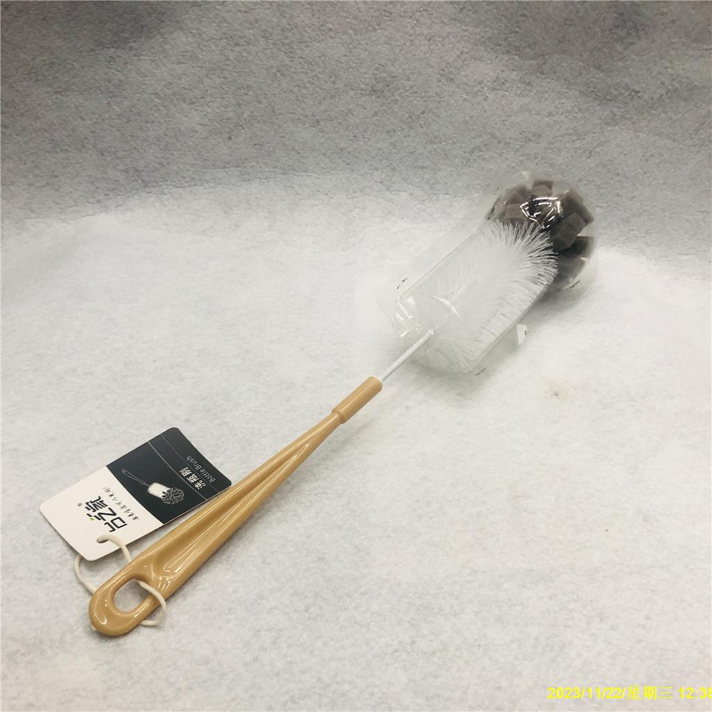 可伸缩柄杯刷长柄羽毛型百洁布洗瓶刷清洗清洁海绵瓶刷RS-300028详情15