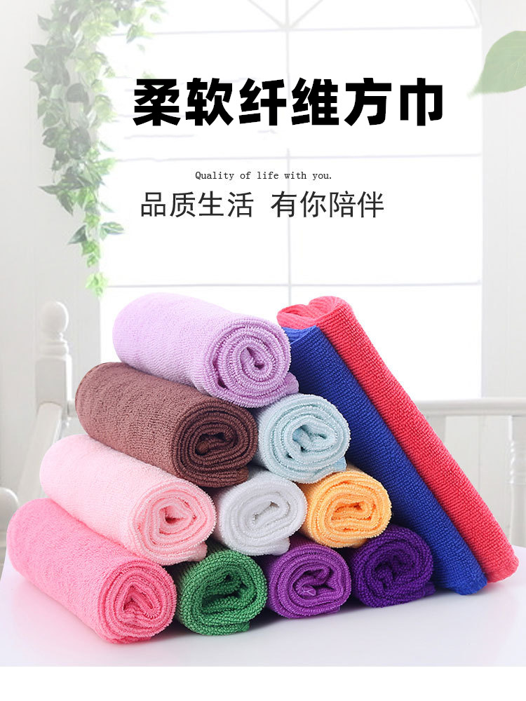 [LOVELY HOME] [hold ja] limpieza de cocina giveaway toalla pequeña toalla de limpieza de cocina paño de limpieza paño de cocina paño de lavado de platos giveaway toalla cuadrada absorbente y descontaminante pic 18