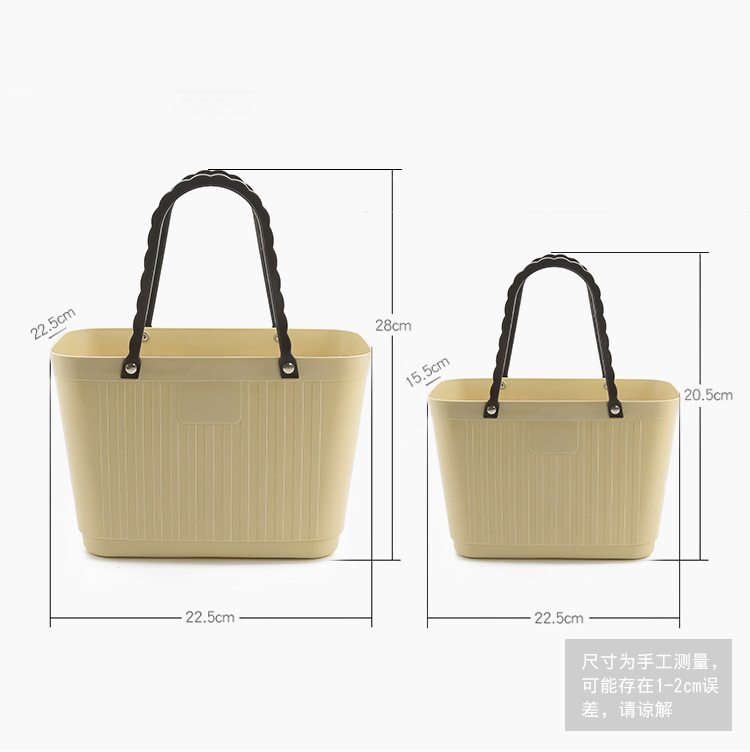 Cesta de almacenamiento cesta de lavandería cesta de plástico para ropa sucia cesta de almacenamiento cesta de suministros venta directa de fábrica pic 1