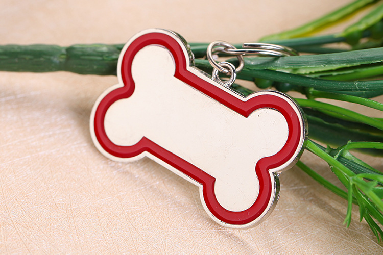 Pet supplies, pet supplies, direct sales of pet supplies, dog identity tags, zinc dog tags, bone metal pet tags, anti-loss dog identity tags, hanging tags pic 7