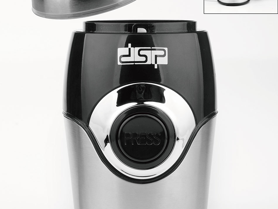 DSP coffee grinder, stainless steel blade, electric bean grinder, fully automatic powder grinder, household small pic 6