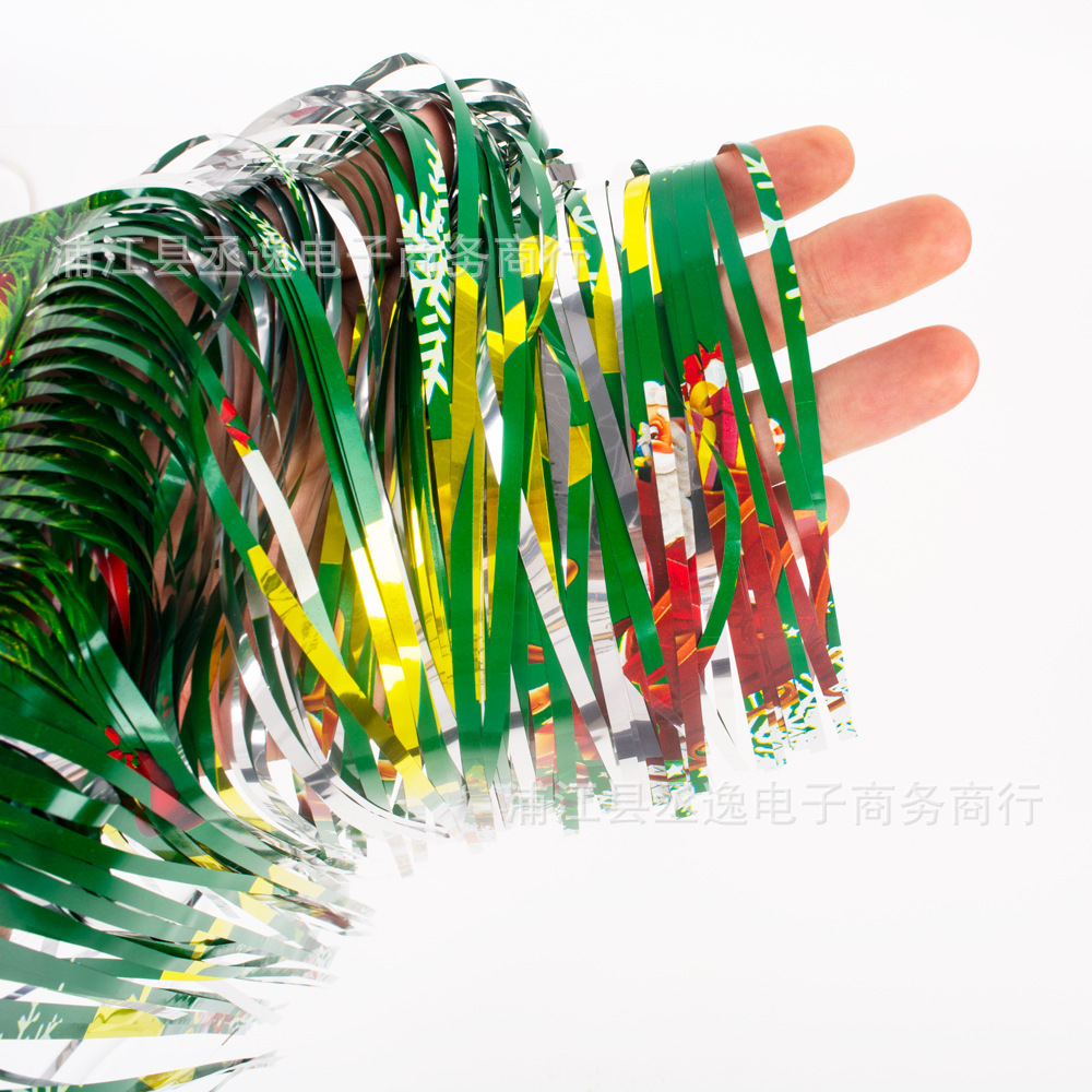 跨境新款圣诞节Merry Christmas置顶流苏圣诞派对气氛装饰布置详情5