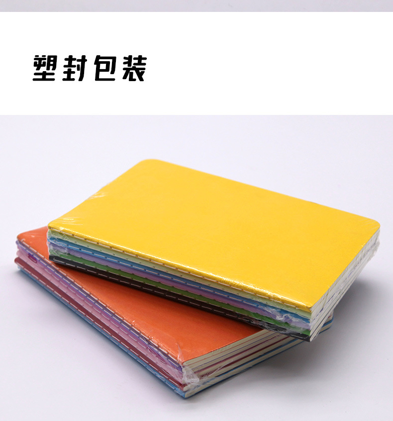 Cuaderno de notas personalizable para hacer cubierta imprimible logo publicidad cuaderno de trabajo engrosado códice suave cuaderno de hilo de coche personalizado pic 9