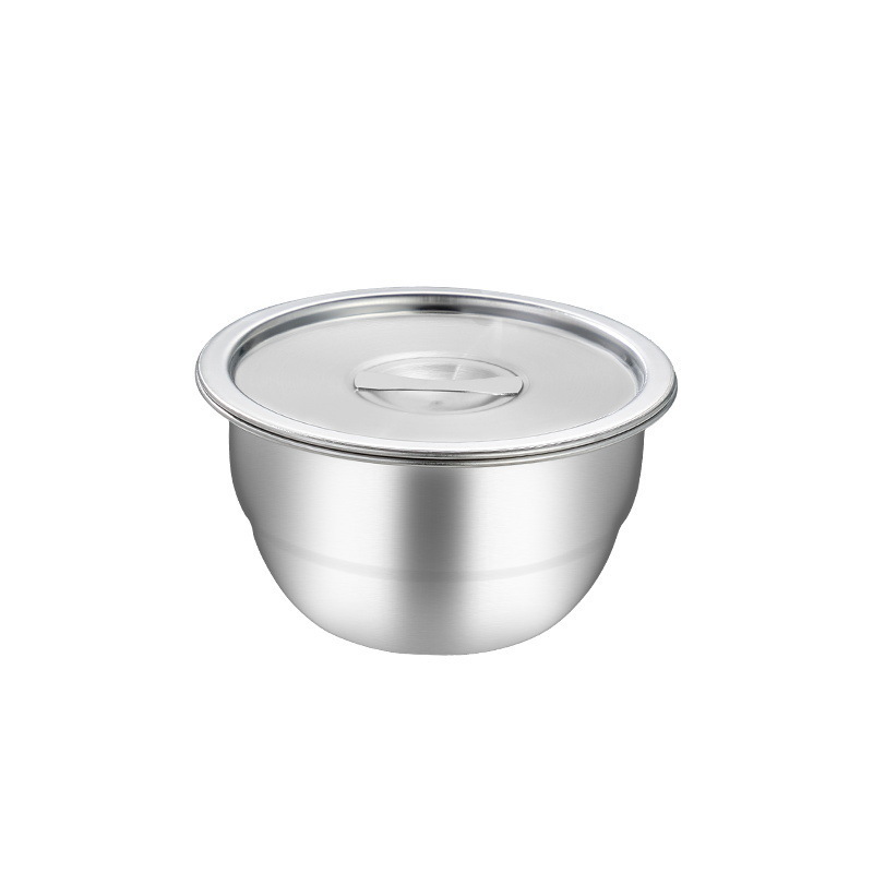 Wholesale 304 stainless steel steamed egg bowls, household covered stewing cups, baby food bowls, steaming rice and egg custard bowls over water pic 4