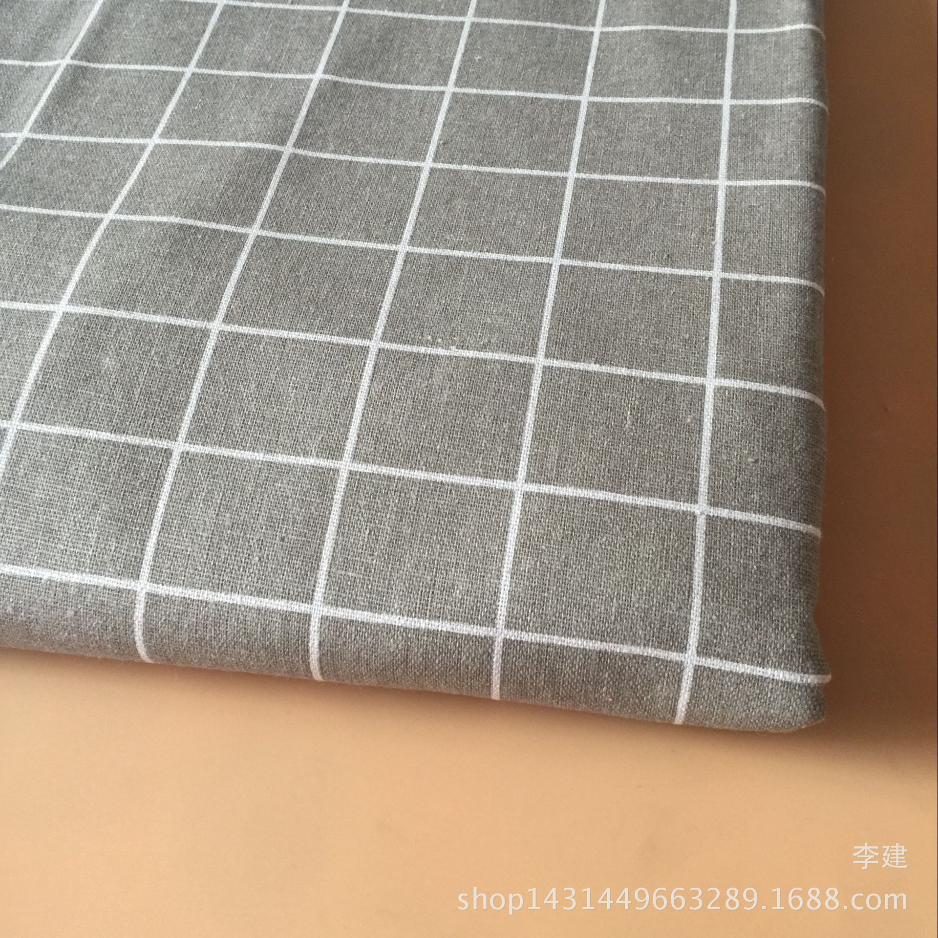 Jianxiang Textile Factory supplies linen printed Nordic-style tablecloths, cushions, aprons and storage bags, which can be made into PE film pic 7