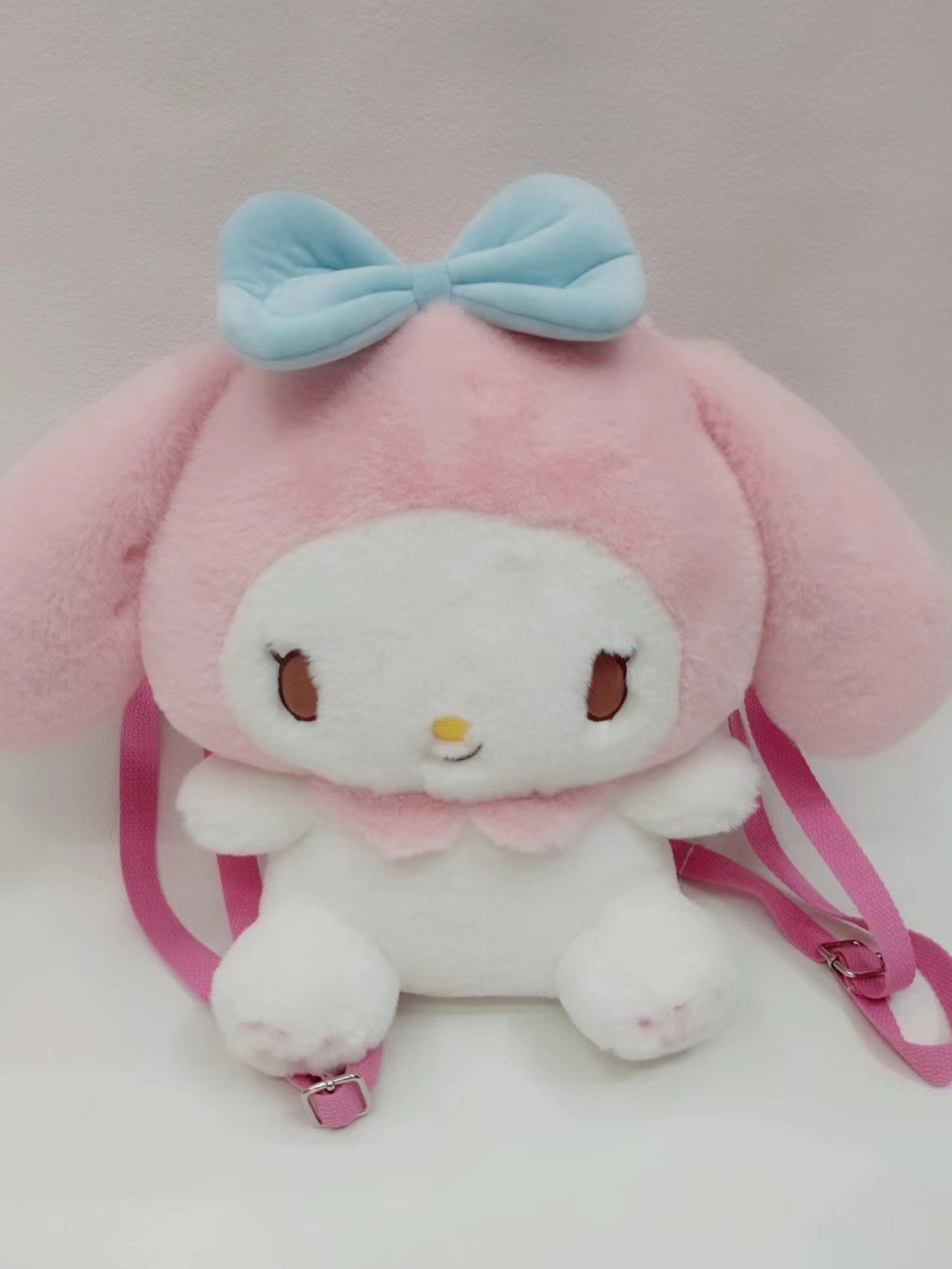 New Yugui Dog plush cartoon backpack for girls, cute Kulomi single-shoulder crossbody bag, parent-child gift pic 5