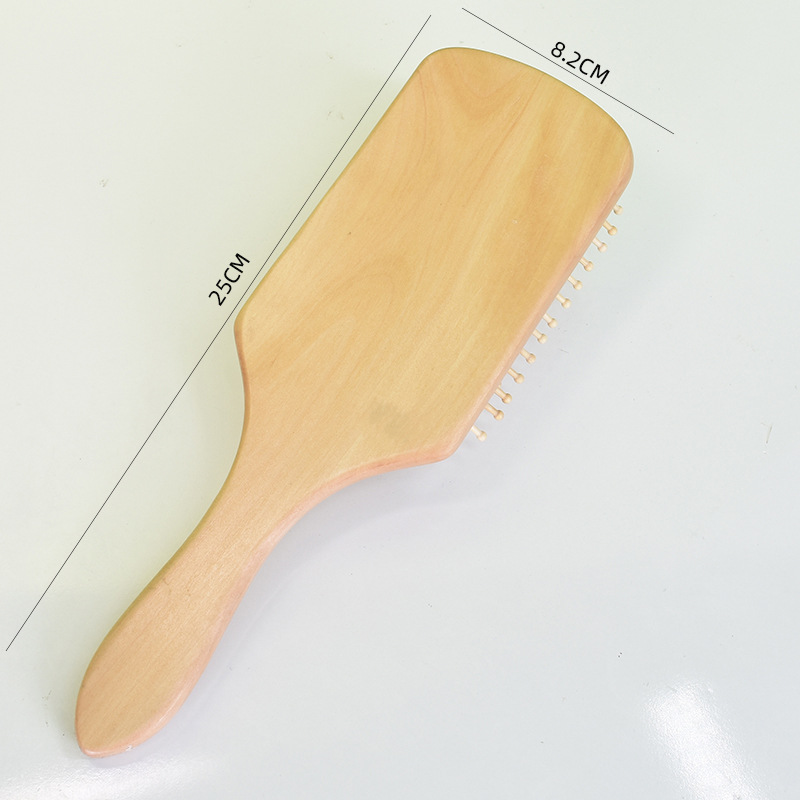【源头工厂】大板梳气垫梳荷木按摩气囊梳家用按摩梳头皮气垫梳子详情16