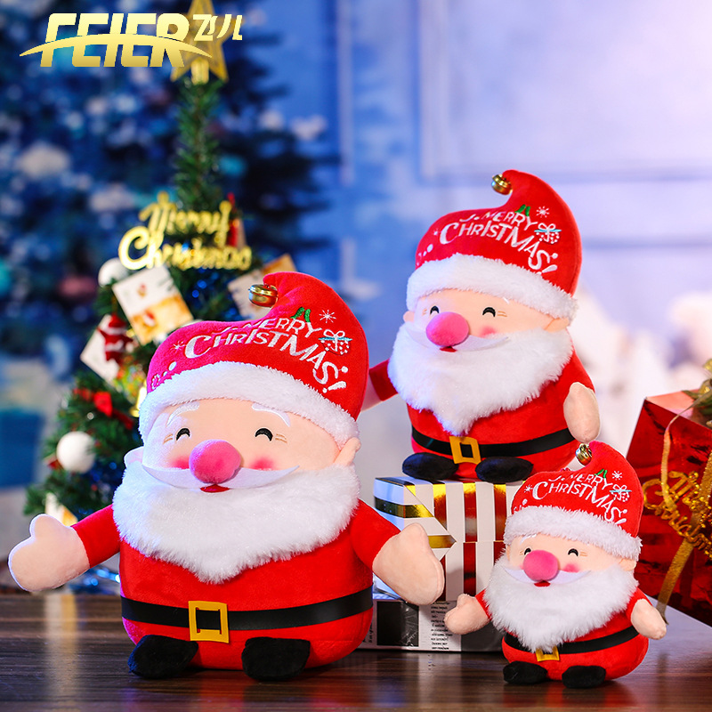 Cross-border Christmas ornaments, plush toys, bells, Santa Claus dolls wholesale, holiday gifts, Christmas decorations pic 18