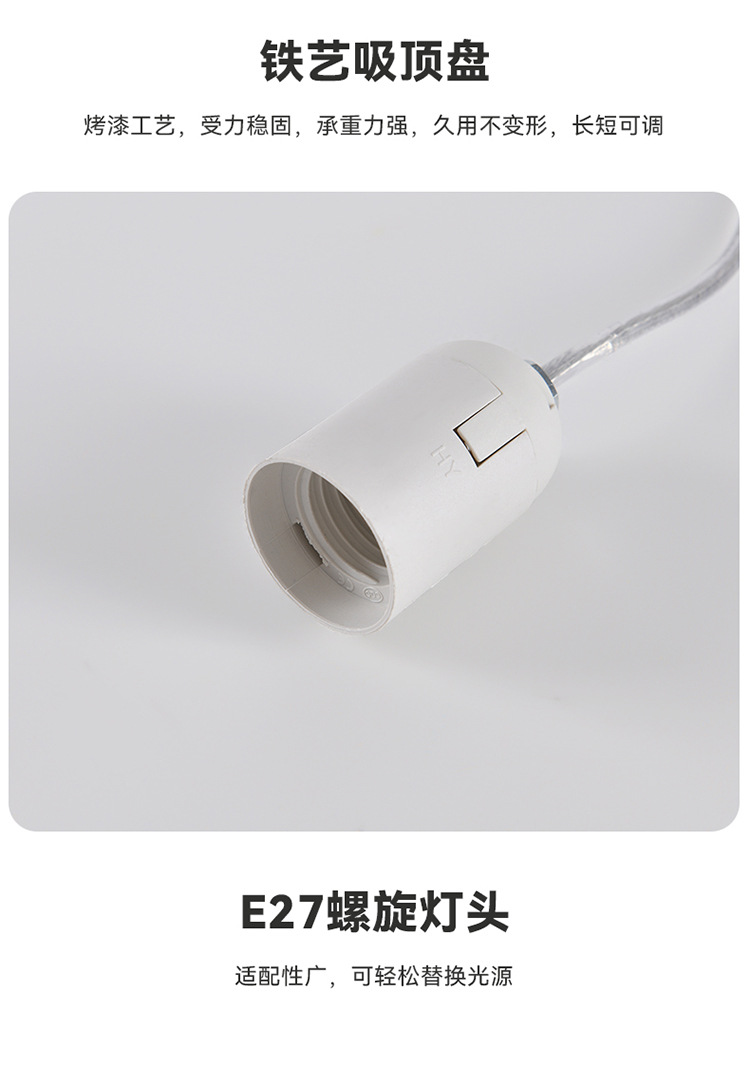 蚕丝吊灯南瓜日式侘寂风餐厅禅意新中式跨境外贸复古卧室房间灯具详情19