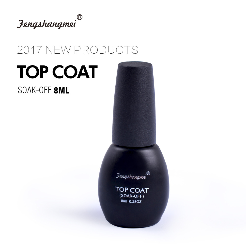 E&A Nail Polish Gel Nail Art qq Barbie Phototherapy Nail Polish Gel Brightening No-Rinse Sealing Layer Wholesale 8ml, exclusively for export pic 6