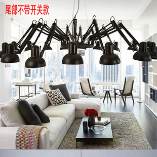 loft复古工业风餐厅吧台铁艺吊灯美式简约客厅书房创意灯具详情39