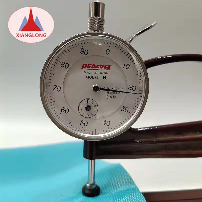 Factory in stock: 420 polyester fabric imitating nylon, PVC Oxford fabric, plain weave, wholesale in stock, bag fabric. pic 4