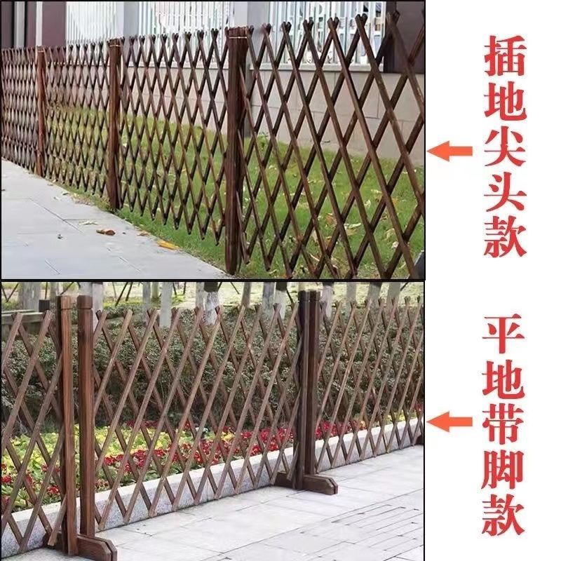 简易防腐伸缩栅栏隔断爬藤花架阳台种花餐厅围栏可移动栅栏网格篱详情19