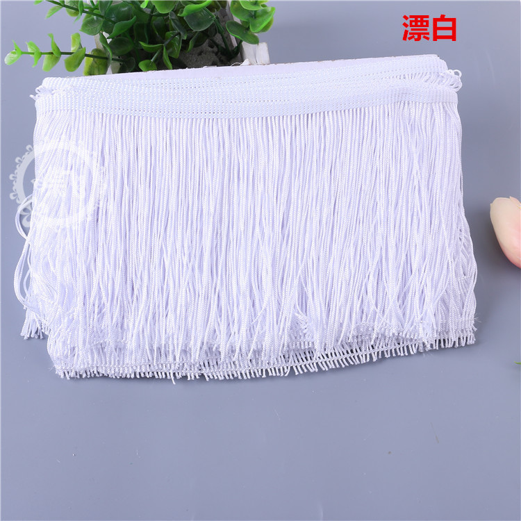 DIY stage costume accessories: Latin dance lace, tassel lace, polyester ribbon, 15CM, factory direct sales, 1 webbing pic 23
