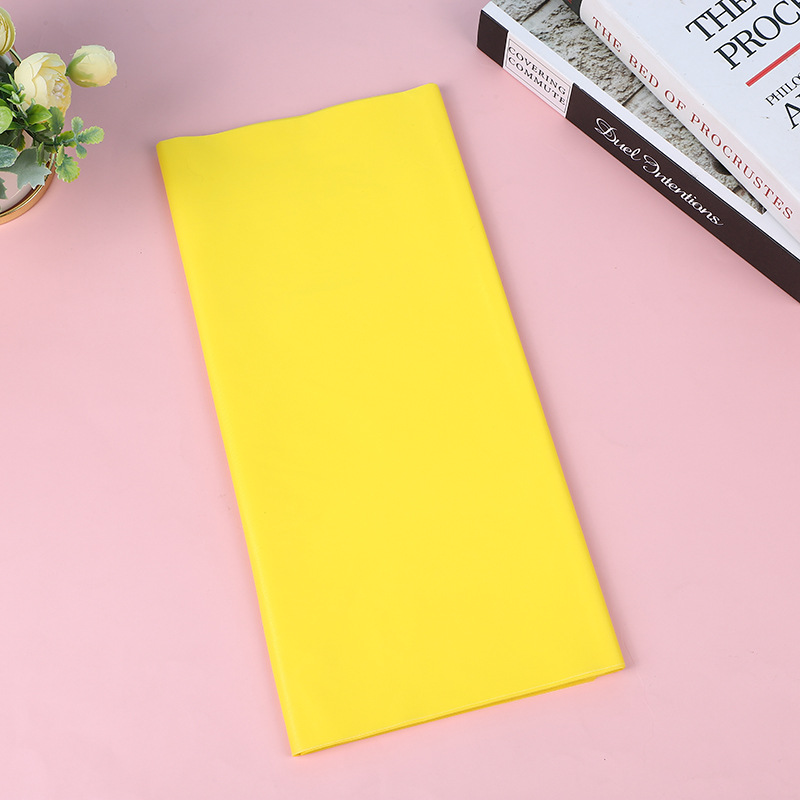 外贸一次性纯色桌布peva防水防油桌布酒店生日派对餐桌布免洗塑料详情9