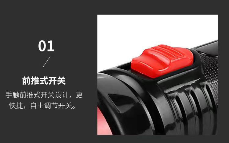 Wholesale of cross-border LED high-intensity rechargeable flashlights for household, outdoor, fire-fighting, camping and mountaineering portable mini flashlights pic 8