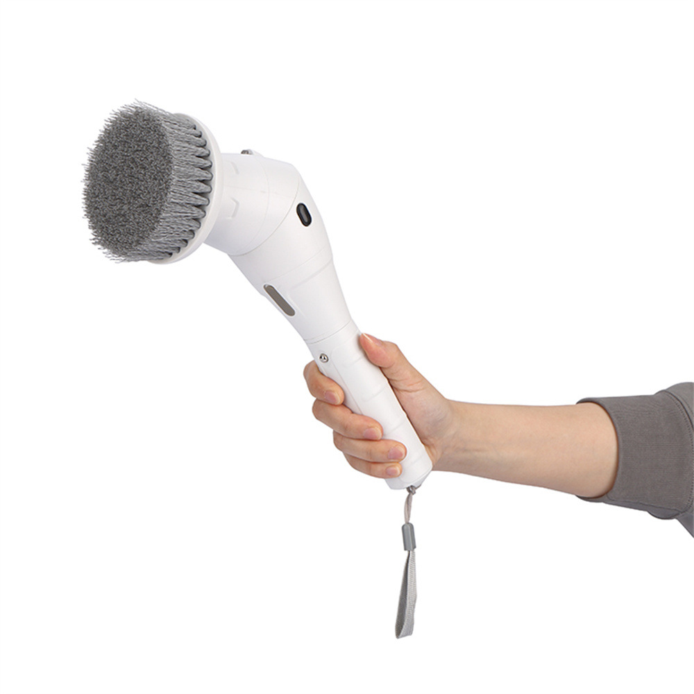 The new electric cleaning brush features an 8-in-1 display screen, three-position rotatable night light, and is a multi-functional waterproof wireless cleaning brush pic 33