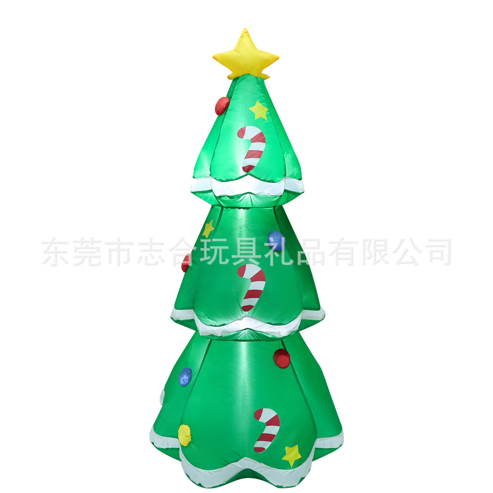 Offline recommendation: 1.2-meter five-pointed star Christmas tree inflatable inflatable Christmas stocking gift package, inflatable tree figurine doll pic 22