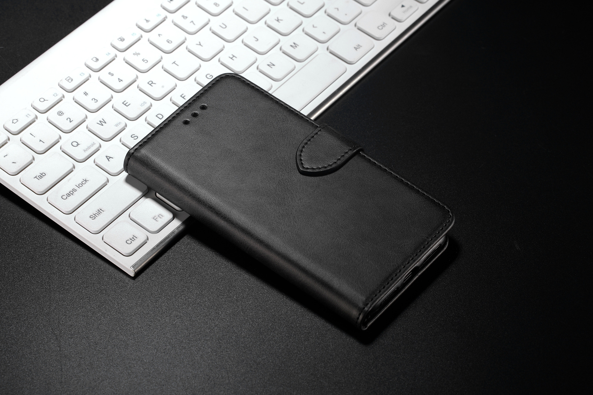 Suitable for iPhone15 wallet case, 8Plus phone case, calfskin genuine leather protective case, and SIM card for iPhone7 pic 42